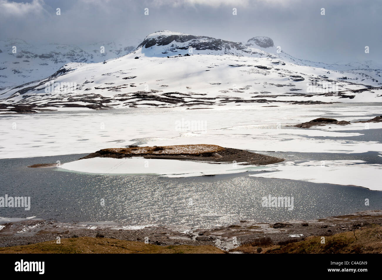 Haukeliseter, Telemark, Norwegen Stockfoto