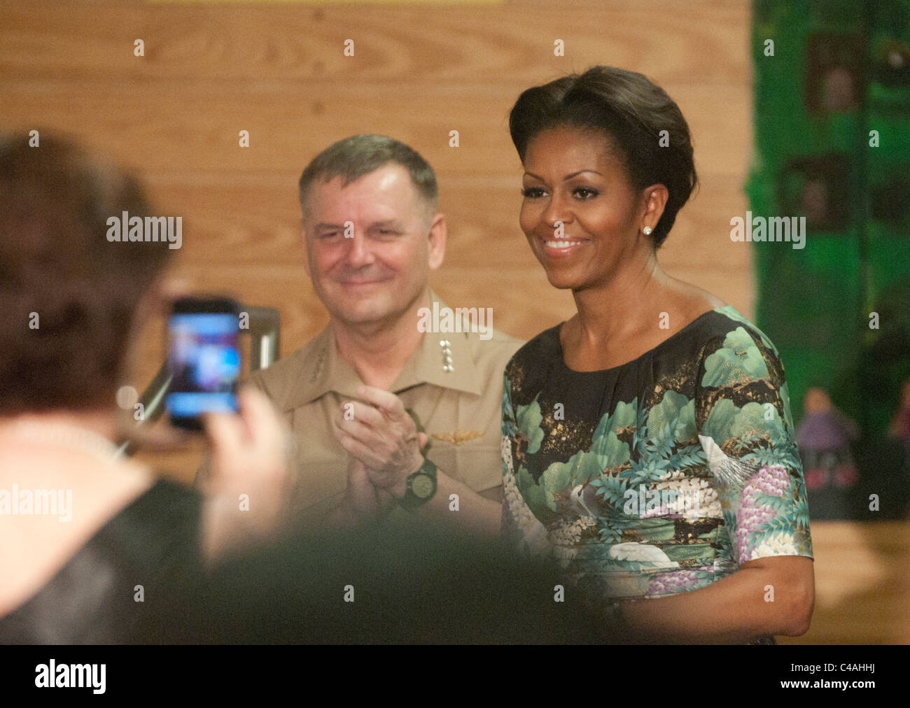 First Lady Michelle Obama enthüllt bewegen können! Baby-/Kinderbetreuung, ein neuer Anlauf mit Kind Leistungserbringer fördern gesunde Ea arbeiten Stockfoto