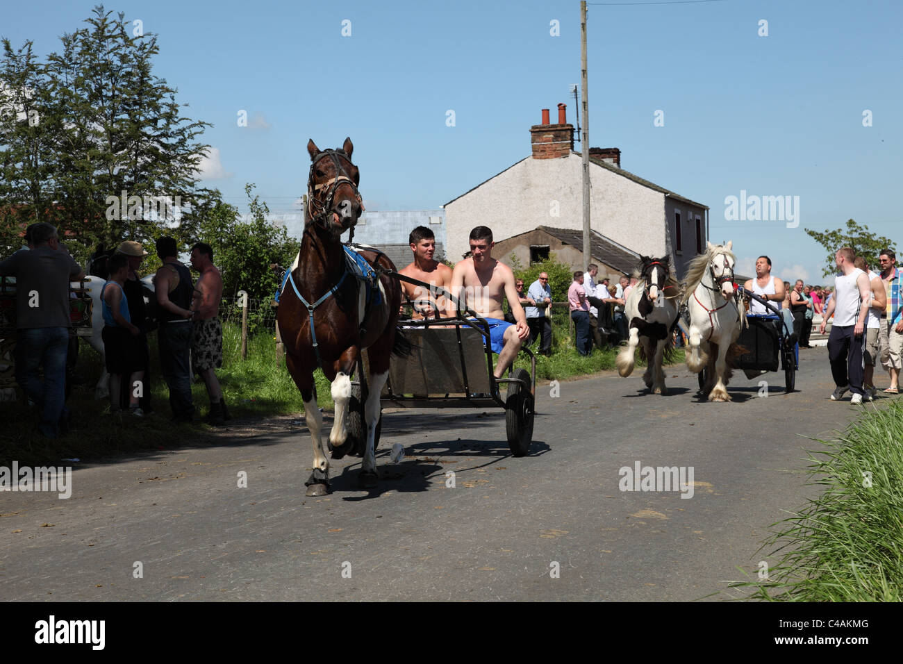 Appleby Horse Fair, Appleby In Westmorland, Cumbria, England, Großbritannien Stockfoto