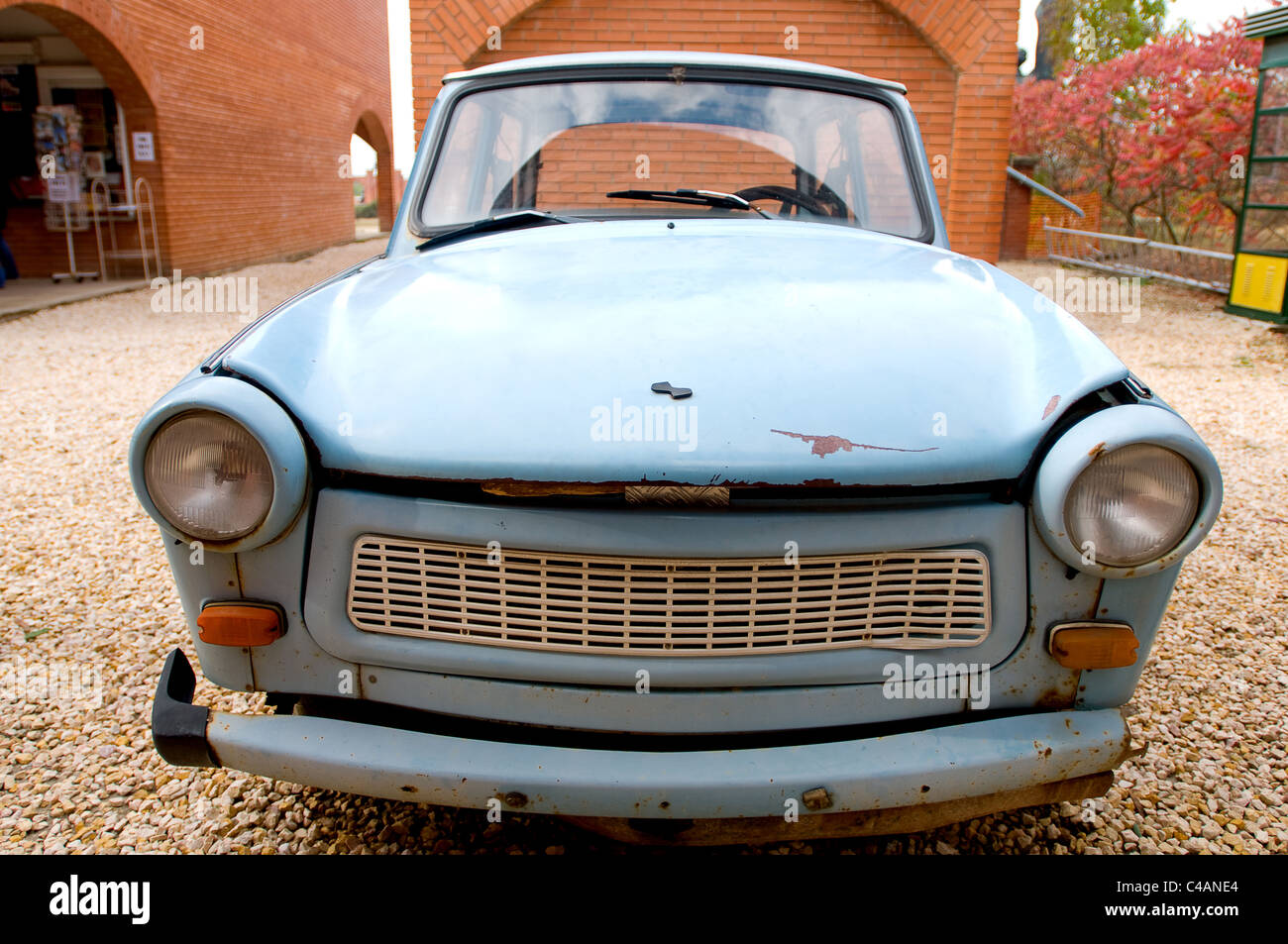 Kommunistischen Trabant Auto Stockfoto