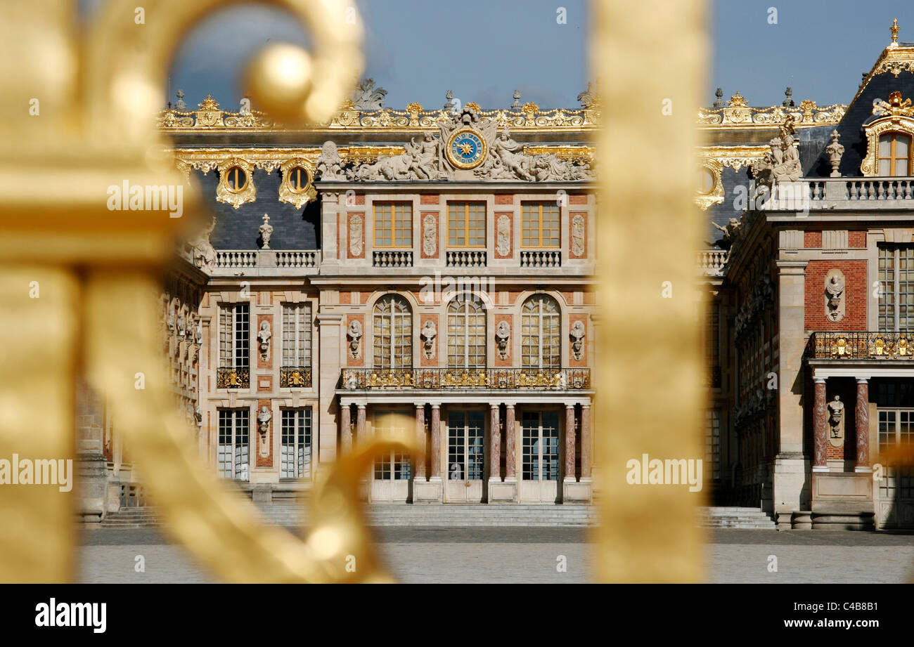 Das Schloss von Versailles, Frankreich Stockfoto