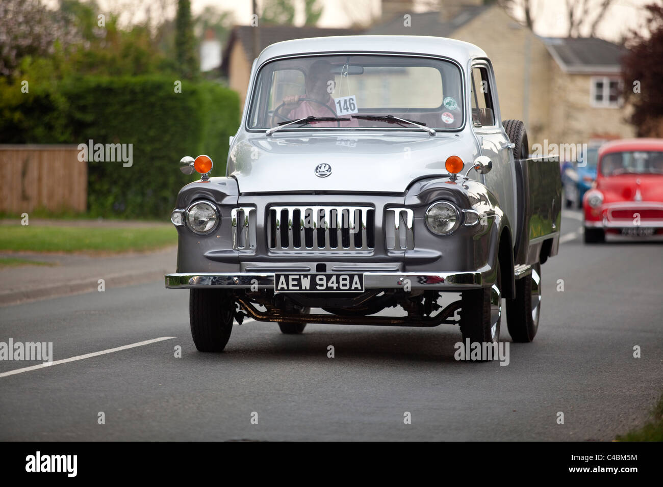 Vauxhall bedford Pick-up J-Typ in Histon und Cottenham Auto Rallye. Cambridge Großbritannien Stockfoto