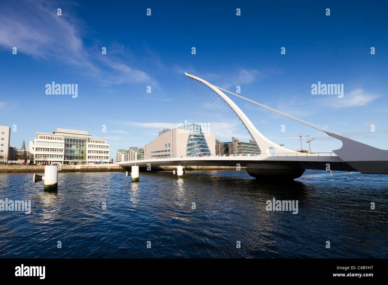 Samuel Beckett Bridge, Dublin Stockfoto
