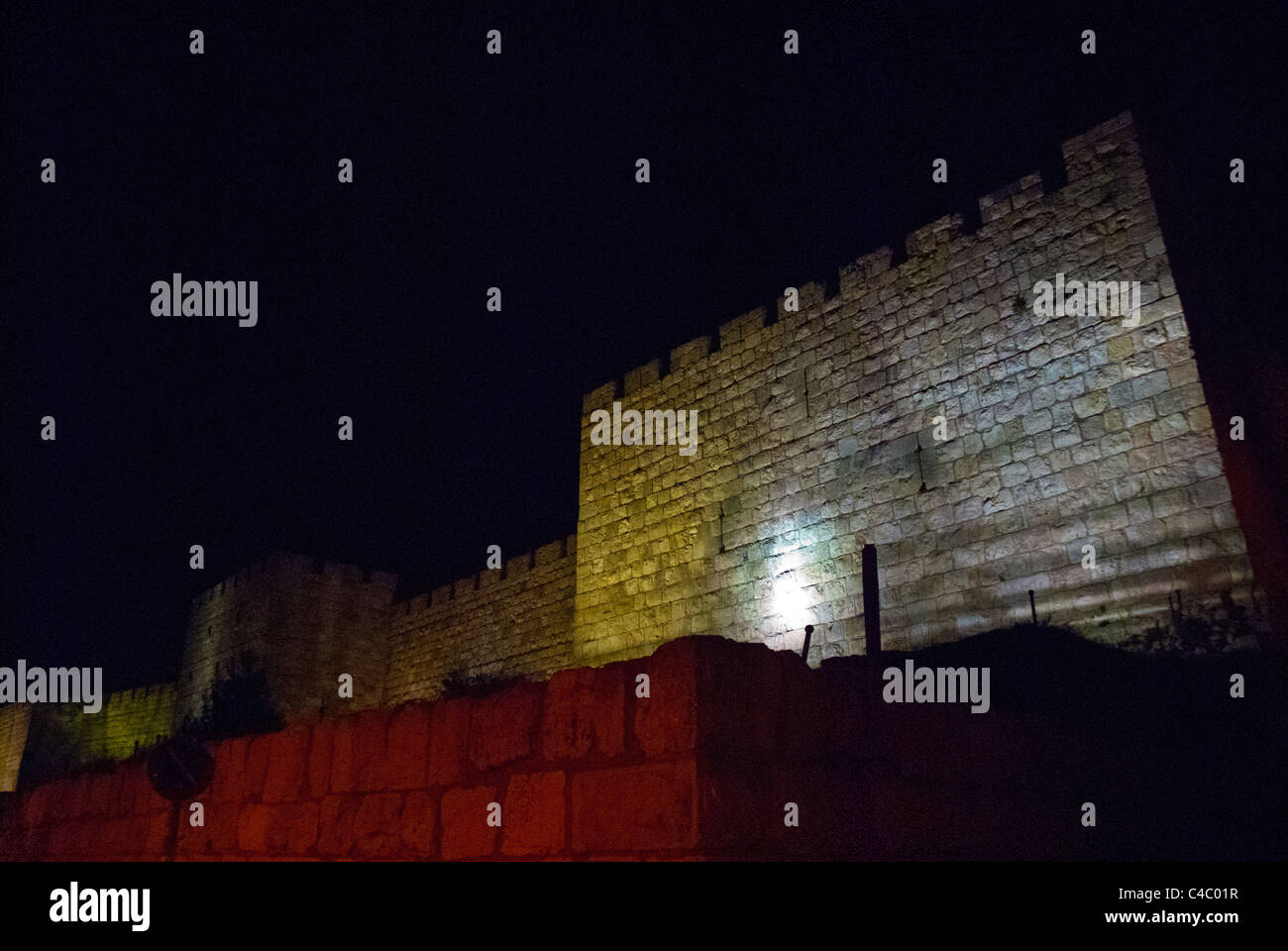 Jerusalem ist die Heilige Stadt, die drei großen abrahamitischen Religionen — Judentum, Christentum und Islam. Im Judentum wurde Jerusalem Stockfoto