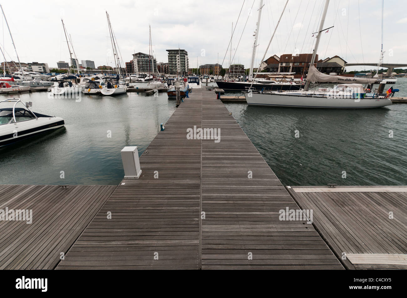 Ocean Village Marina, Southampton Stockfoto