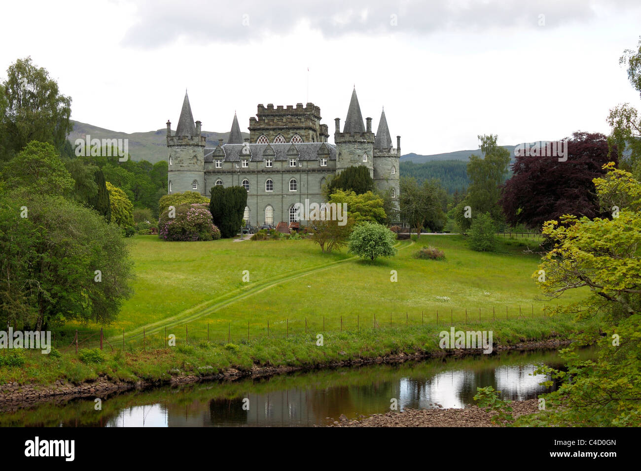 Inveraray Castle Stockfoto