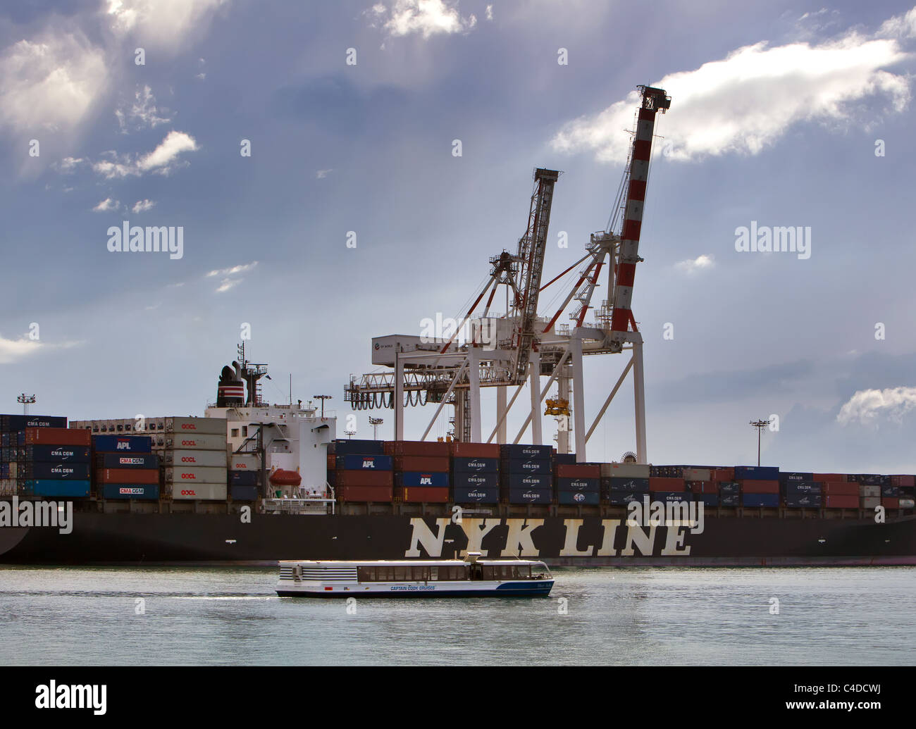 Fremantle Docks Stockfoto