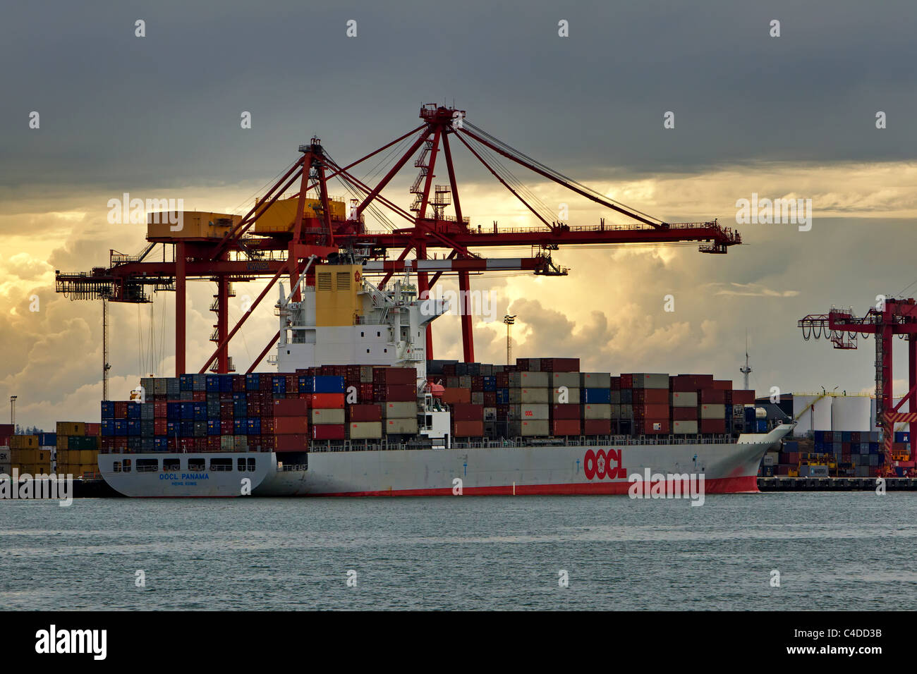 Fremantle Docks Stockfoto