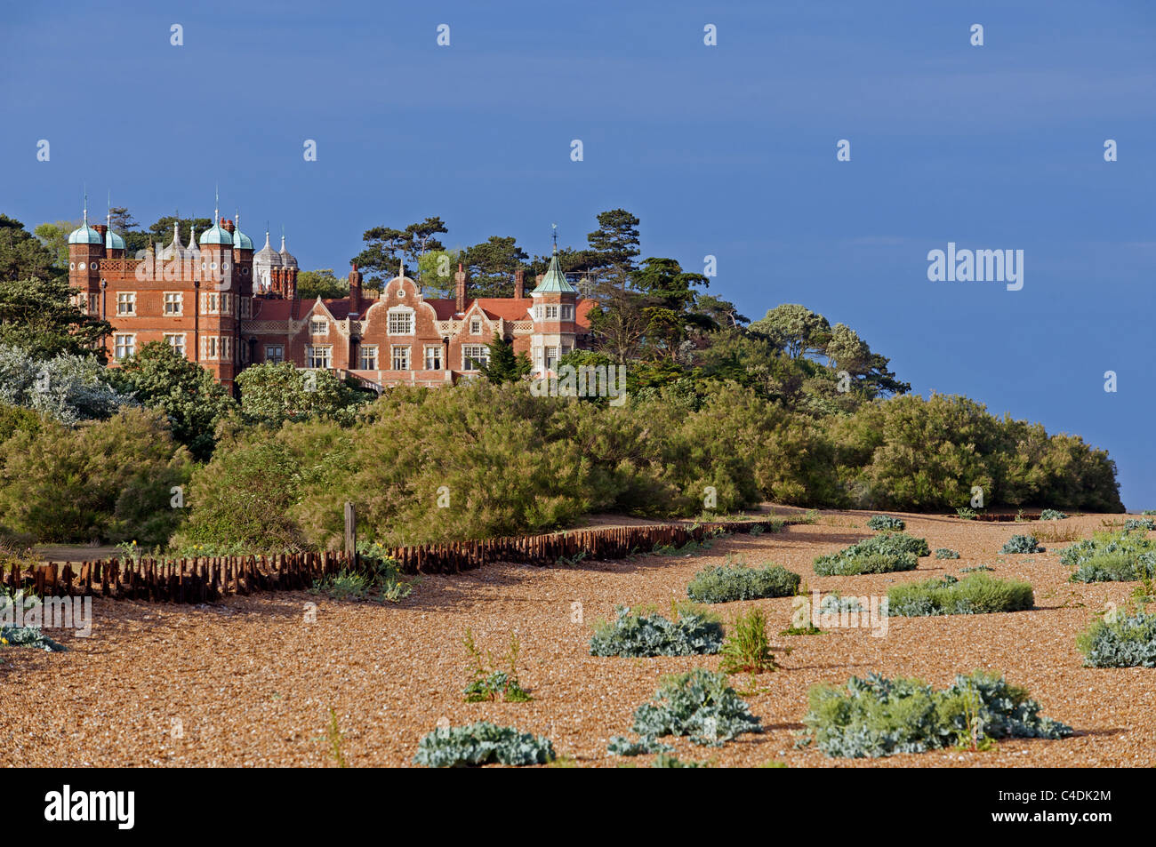 Bawdsey Manor, Bawdsey Fähre, Suffolk, UK. Stockfoto