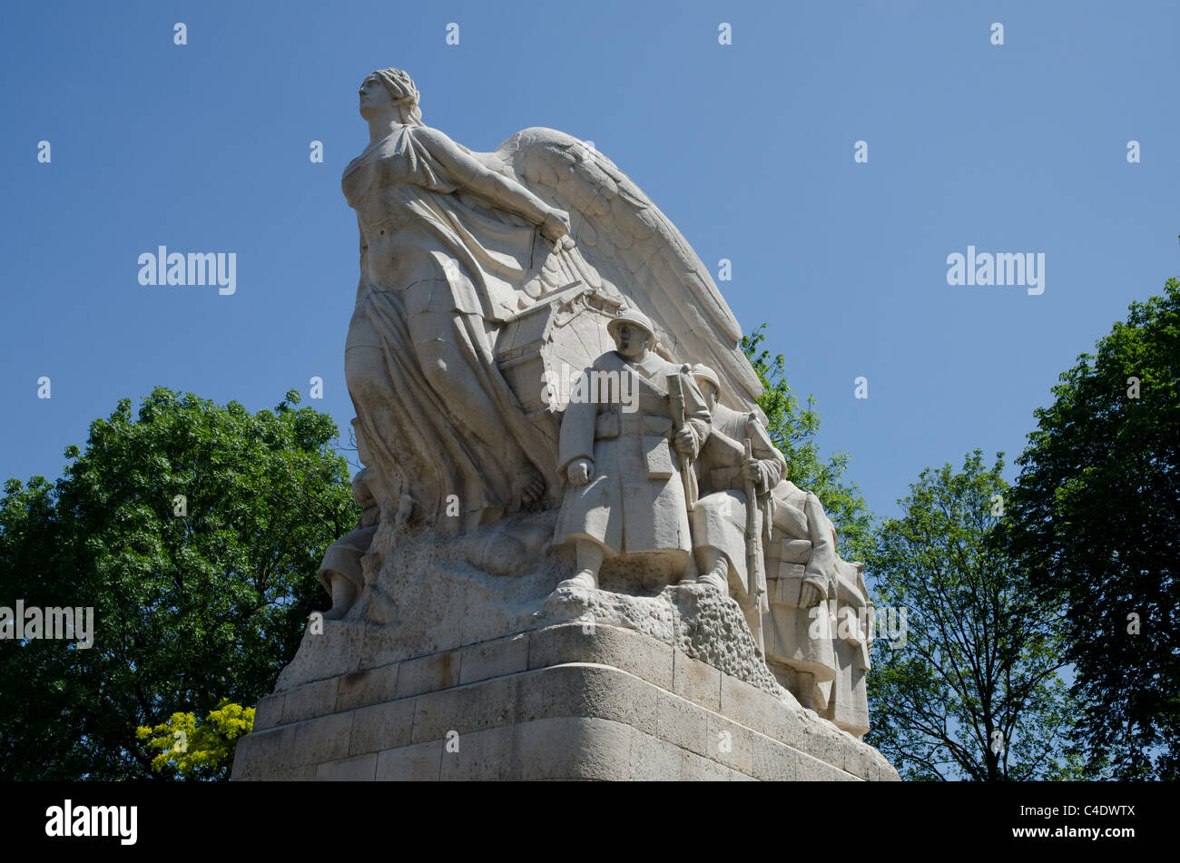 Cambrai Stadt Kriegerdenkmal, Frankreich Stockfoto