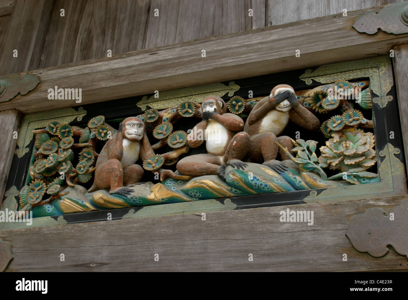 TOSHU-Go-Schrein, wo Tokugawa Ieyasu, Gründer des Tokugawa-Shogunats (1603-1868) ausruhen, in Nikko, Japan. Stockfoto