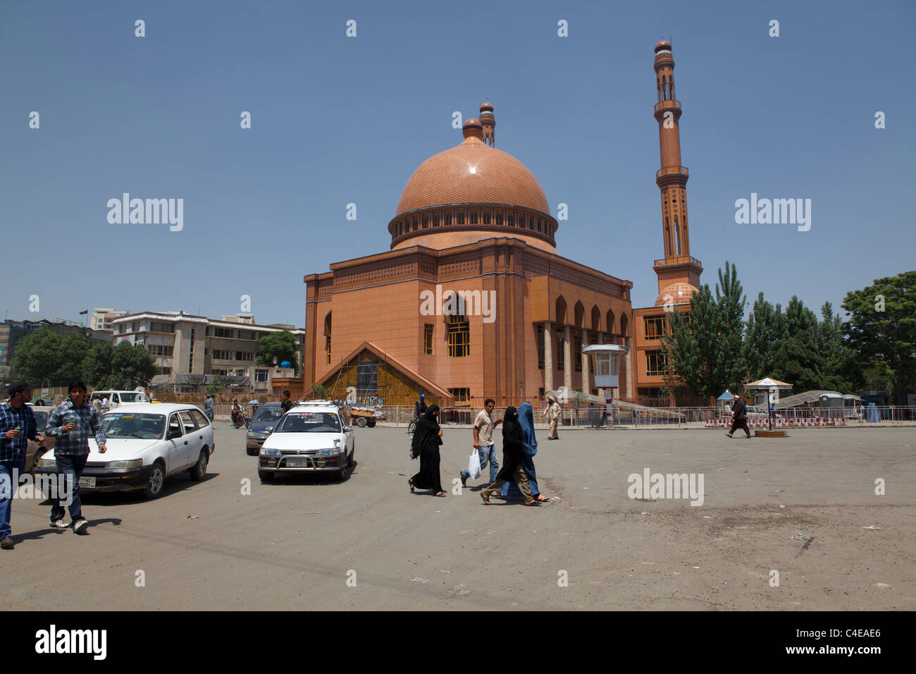 Moschee in Kabul. Stockfoto