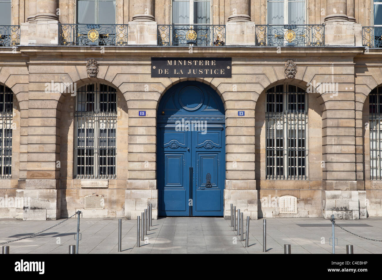 Ministère De La Justice, Paris Frankreich Stockfoto