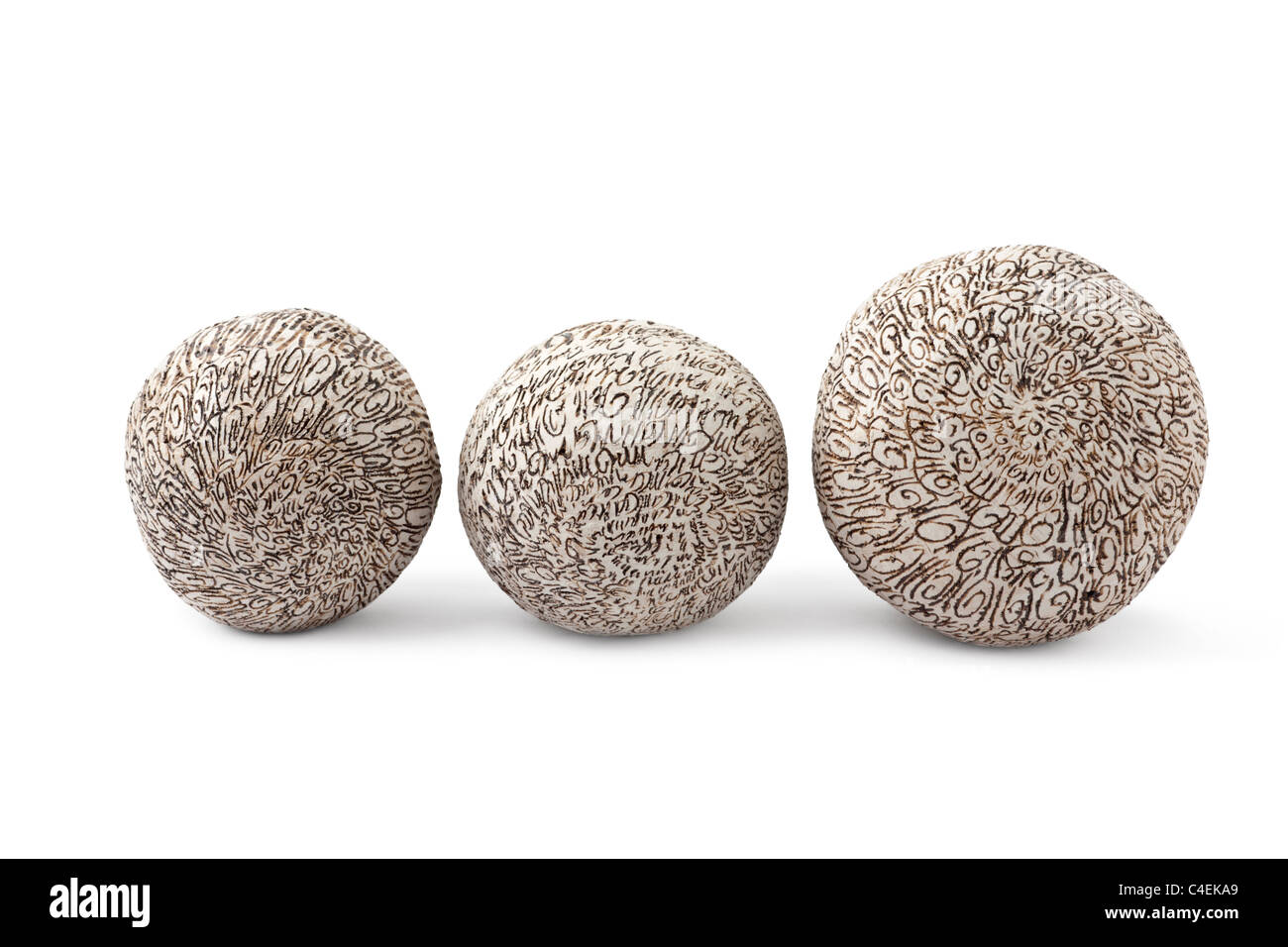 Moderne Skulpturen von Jacques Gallone, Keramiker. Modernes du Céramiste Jacques Gallone Skulpturen. Stockfoto