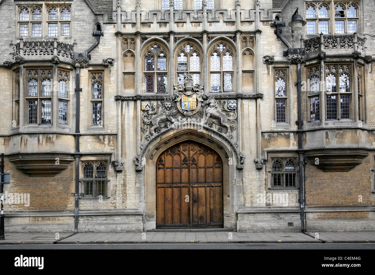 Oxford Universität Brasenose College Haupteingang Stockfoto
