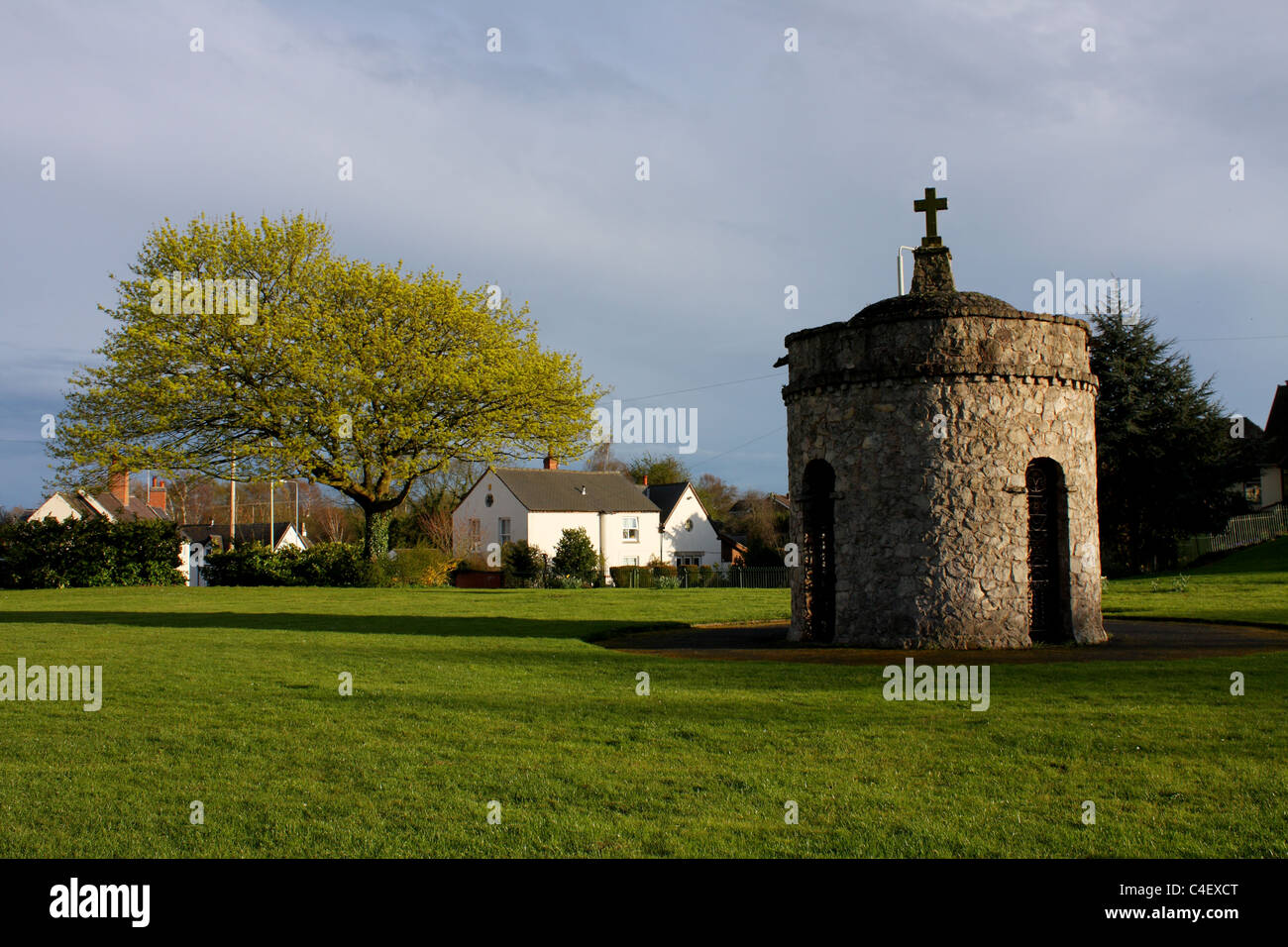 Das Kriegerdenkmal in Breedon auf dem Hügel, Leicestershire. Stockfoto