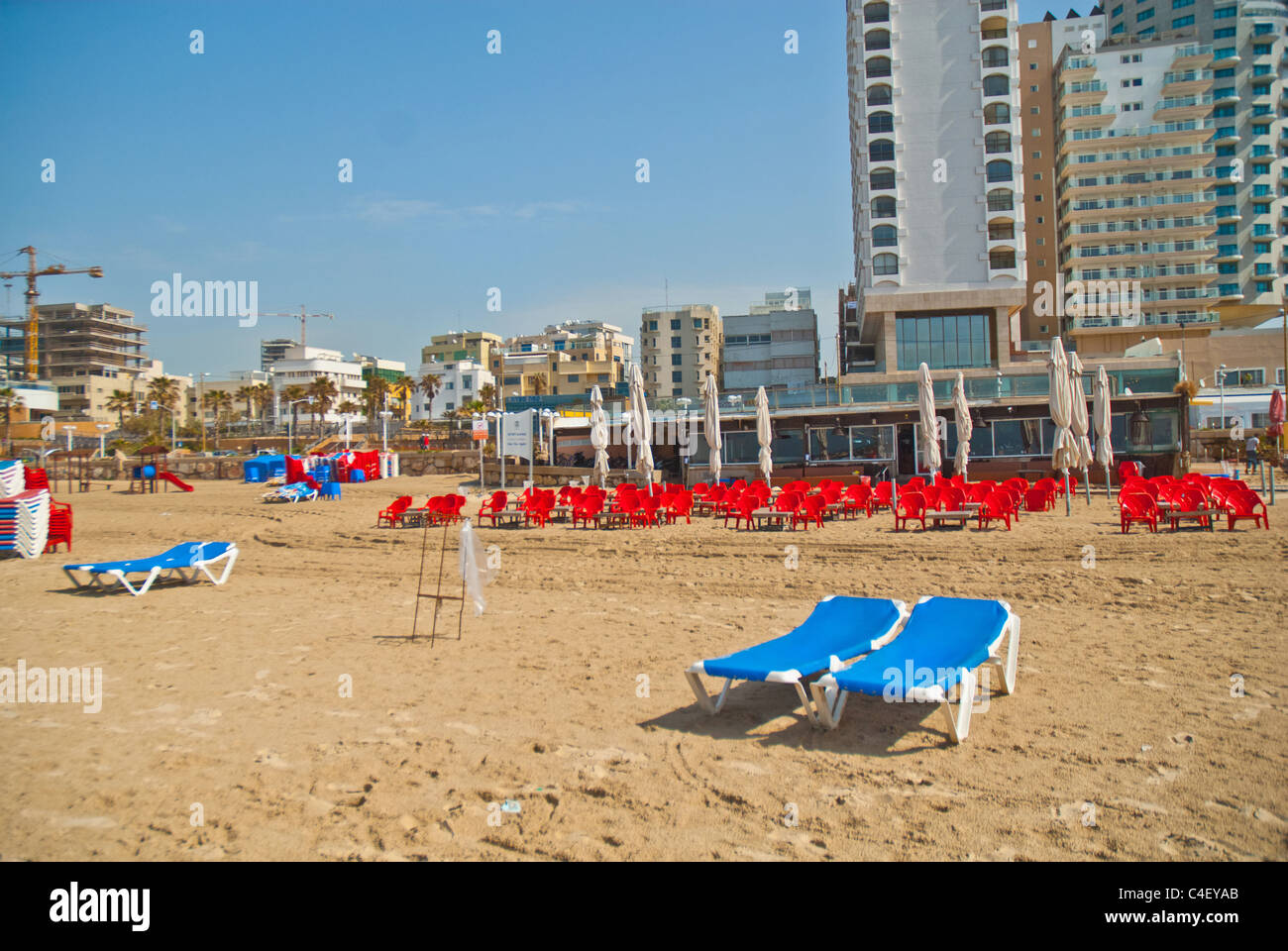 Tel Aviv, Szene des Lebens Stockfoto