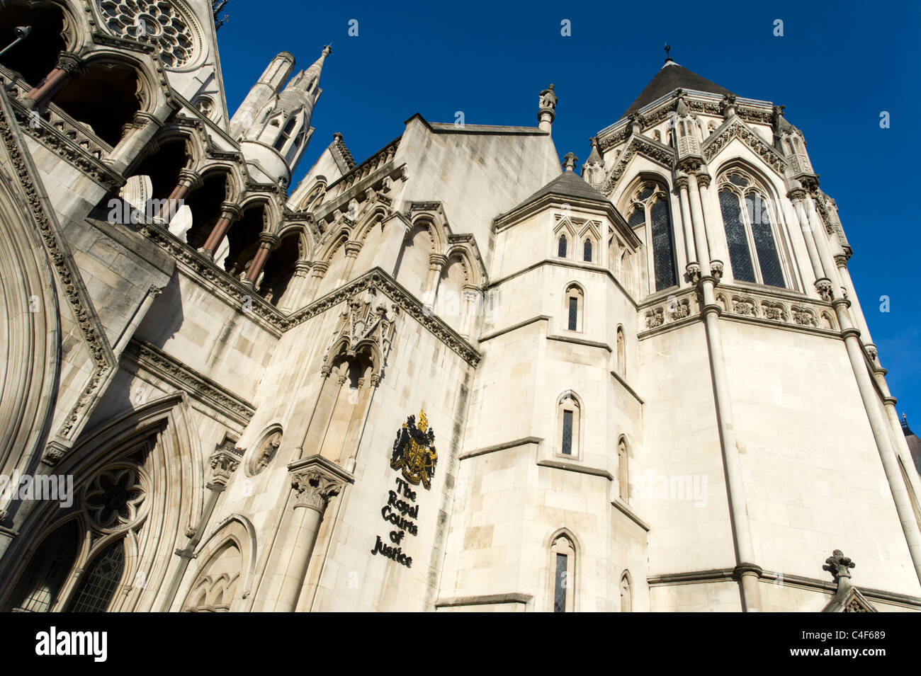 High Court of Justice, London, UK Stockfoto