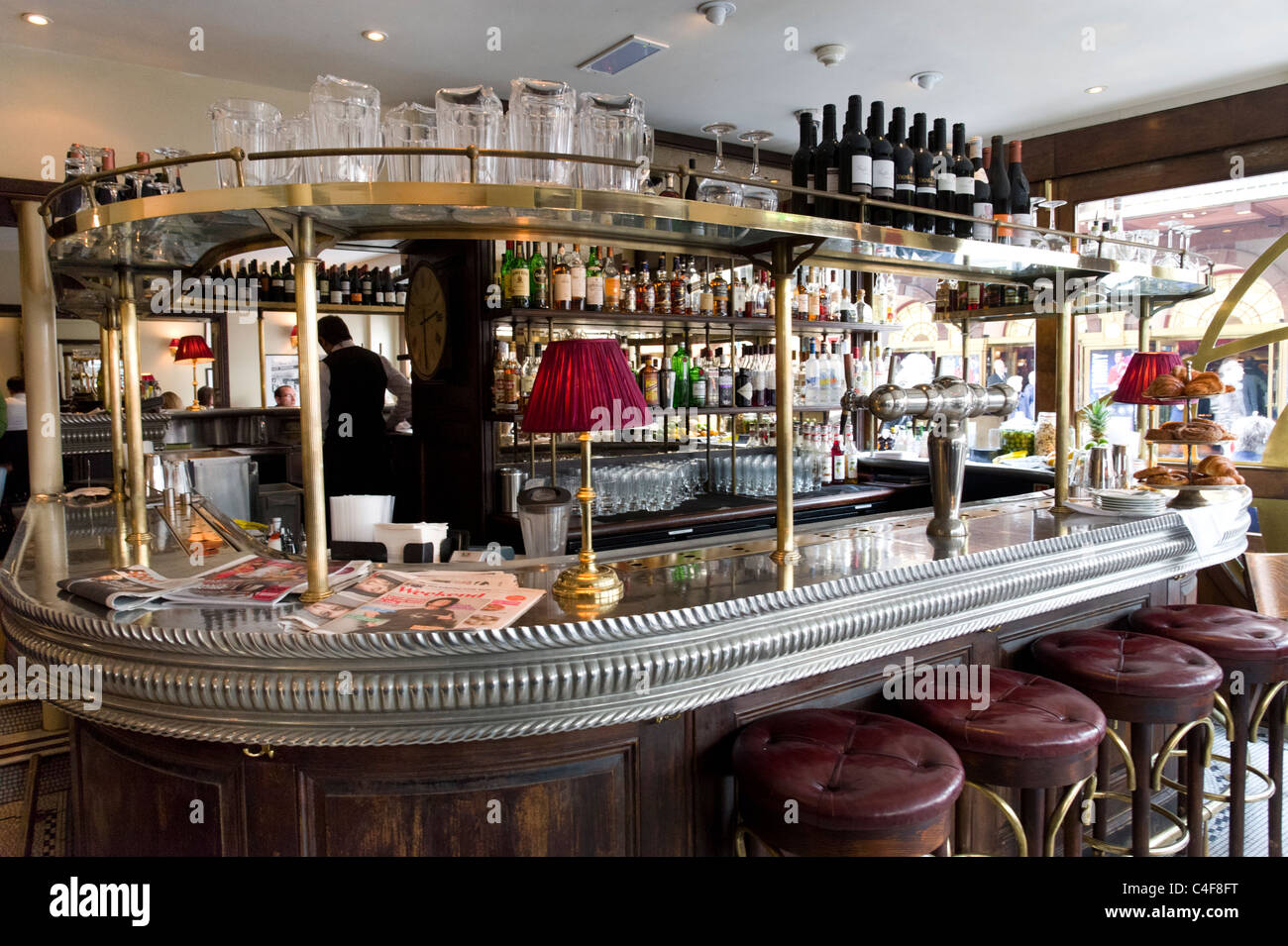 Cafe Boheme in Old Compton Street, Soho, London, Großbritannien Stockfoto
