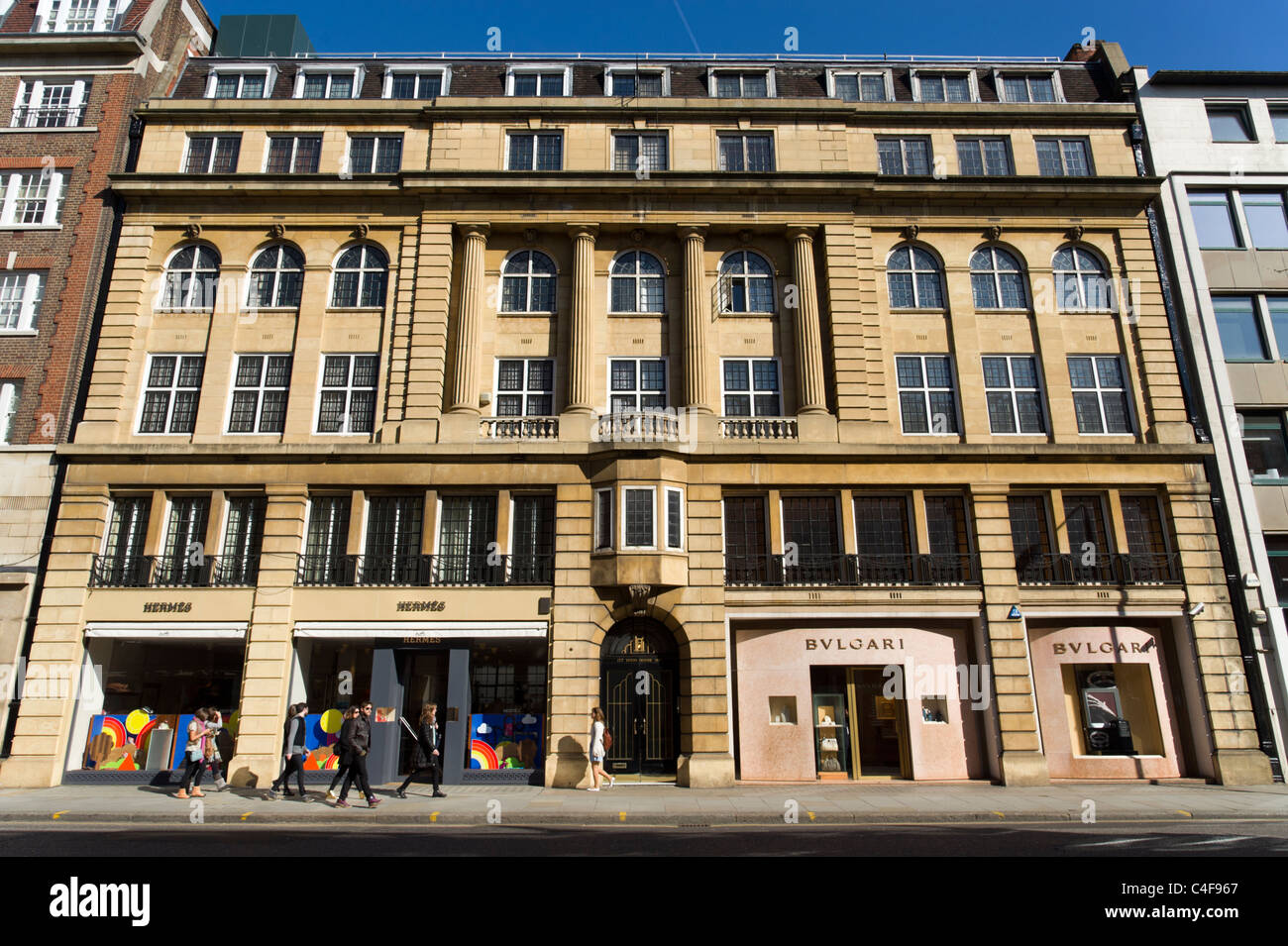 Sloane Street, London, UK Stockfoto