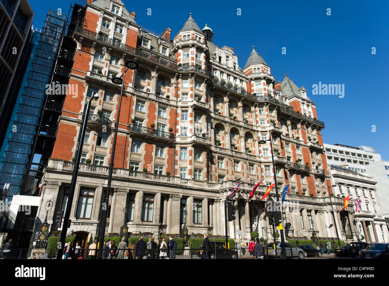 Das Mandarin Oriental Hotel in Knightsbridge, London, UK Stockfoto