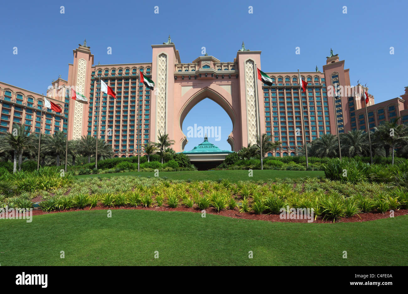 Atlantis, das Palm Resorthotel in Dubai Stockfoto