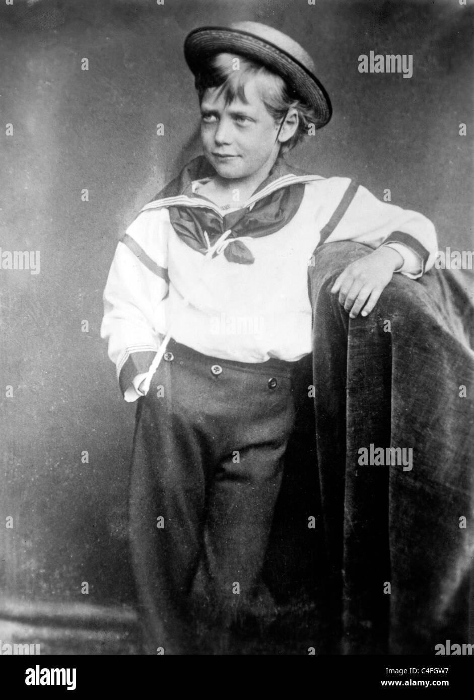 King George als junge, 1870 Stockfoto