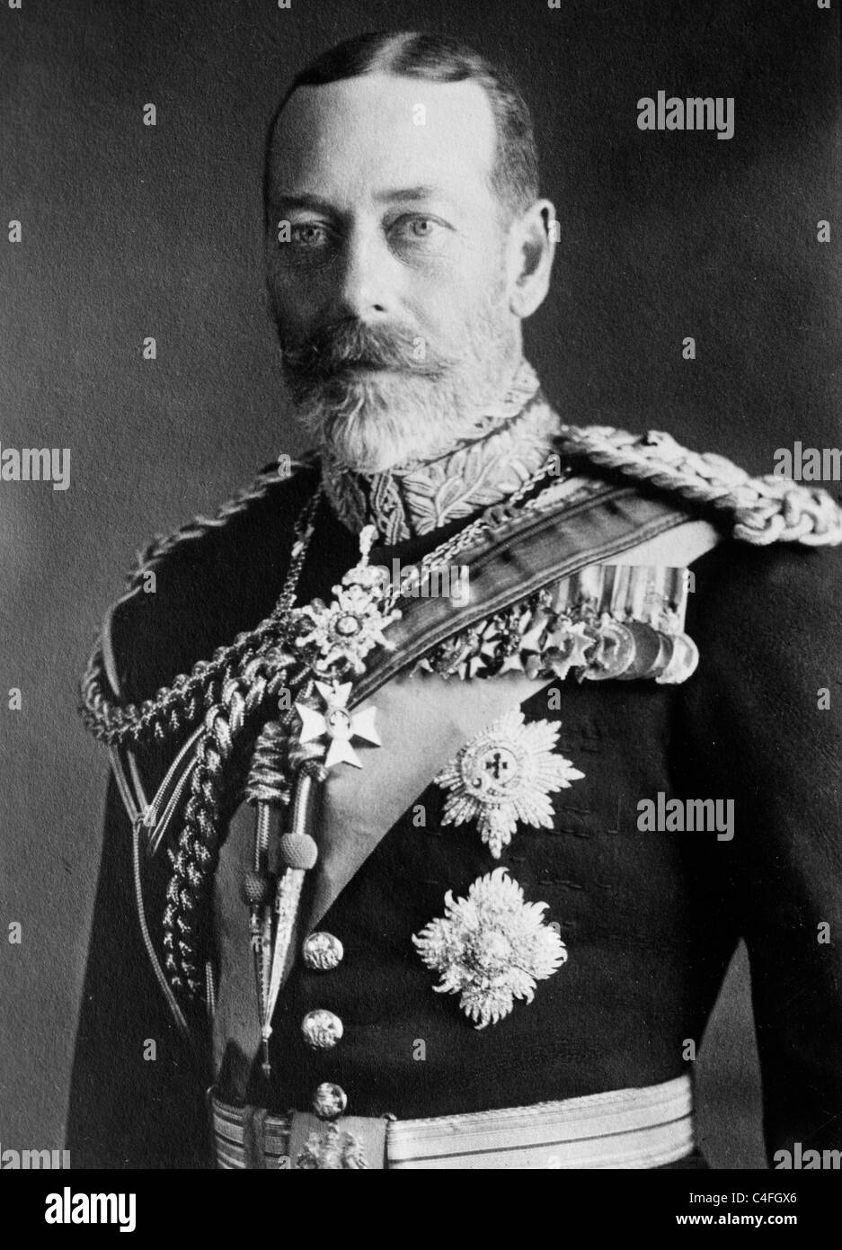 König George V Stockfoto