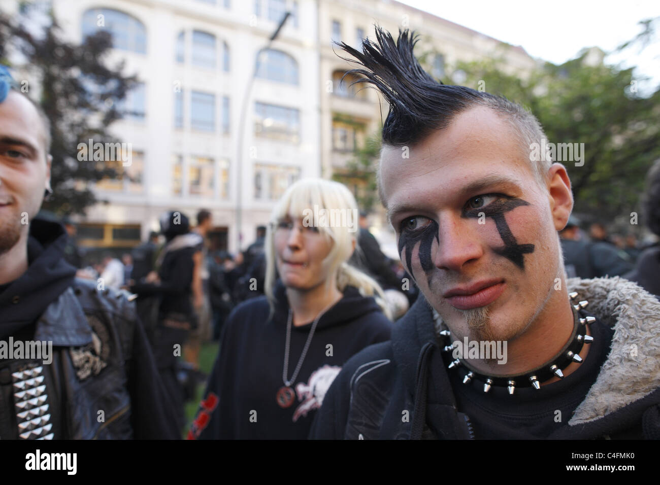 Deutschland, Berlin, 20110501, Punk-in Berlin © Gerhard Leber Stockfoto