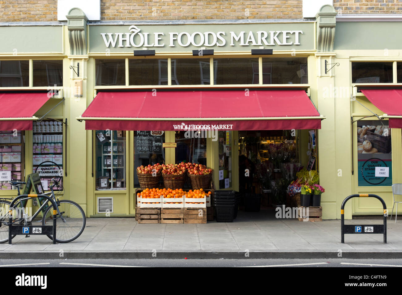 Whole Foods Market in Stoke Newington, London, UK Stockfoto