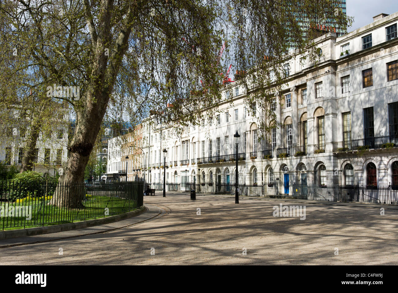 Fitzroy Square, London, UK Stockfoto