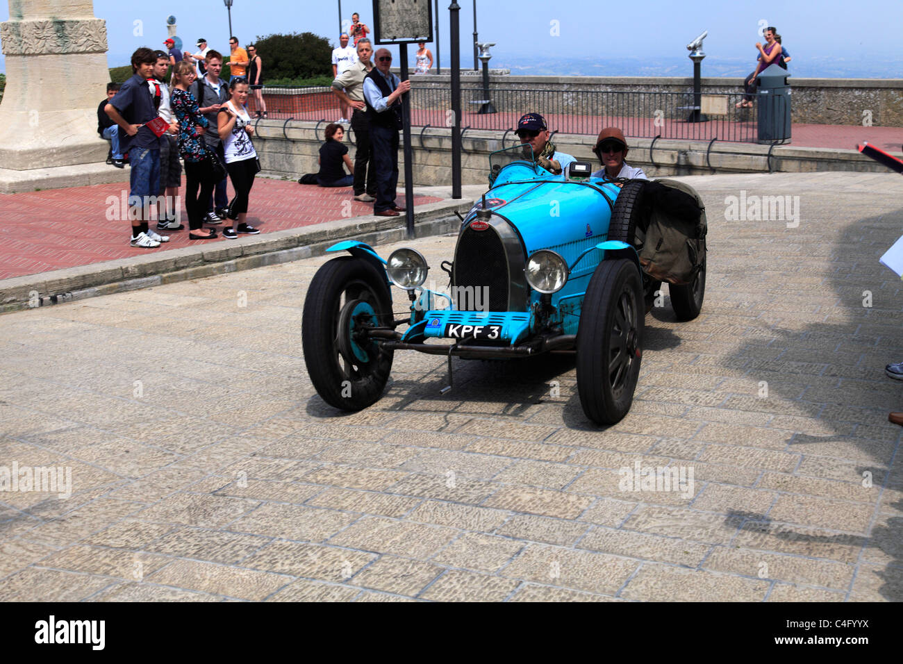 Mille Miglia 2011, Bugatti Typ 35 1925 Stockfoto