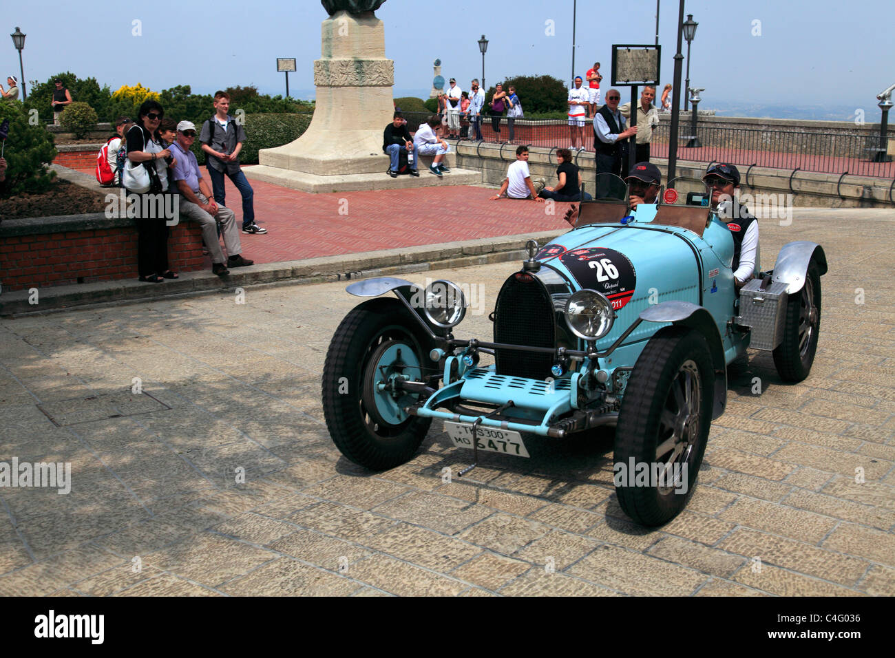 Mille Miglia 2011, Bugatti Typ 35a 1926 Stockfoto