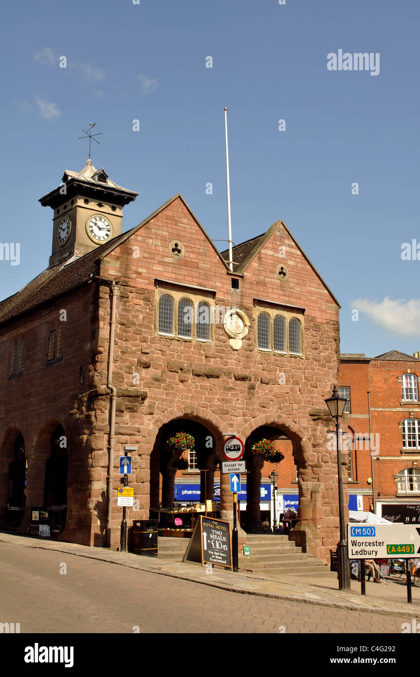 Das Market House, Ross-on-Wye, Herefordshire, England, UK Stockfoto