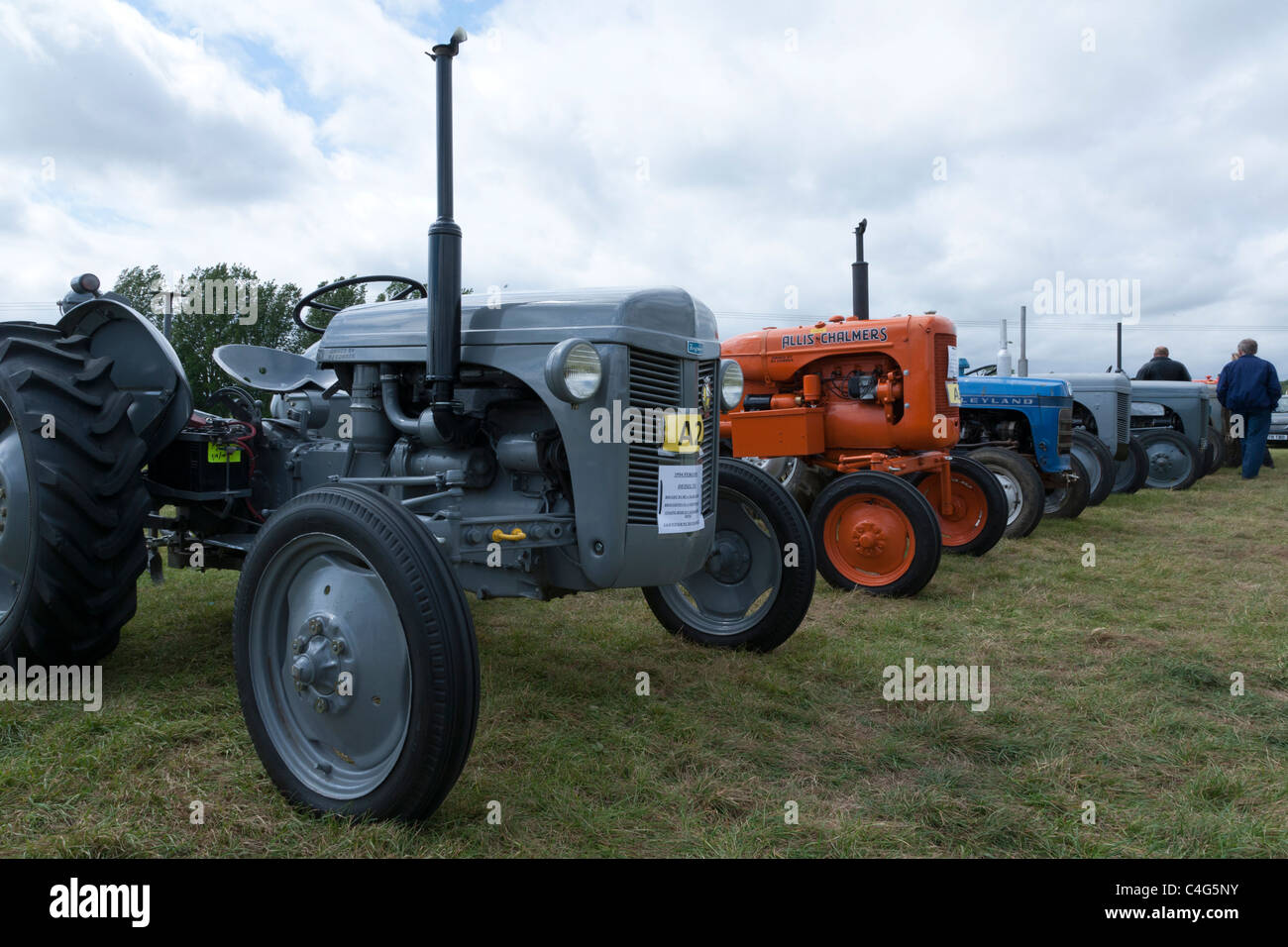 Ferguson Layland Fahrzeuge alte Traktoren Stockfoto