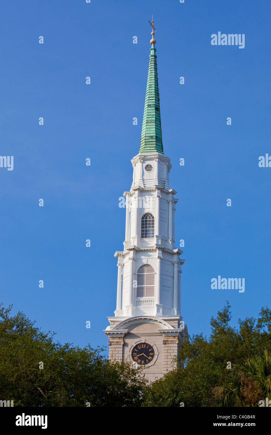 Unabhängige Presbyterianische Kirche, Savannah, Georgia Stockfoto
