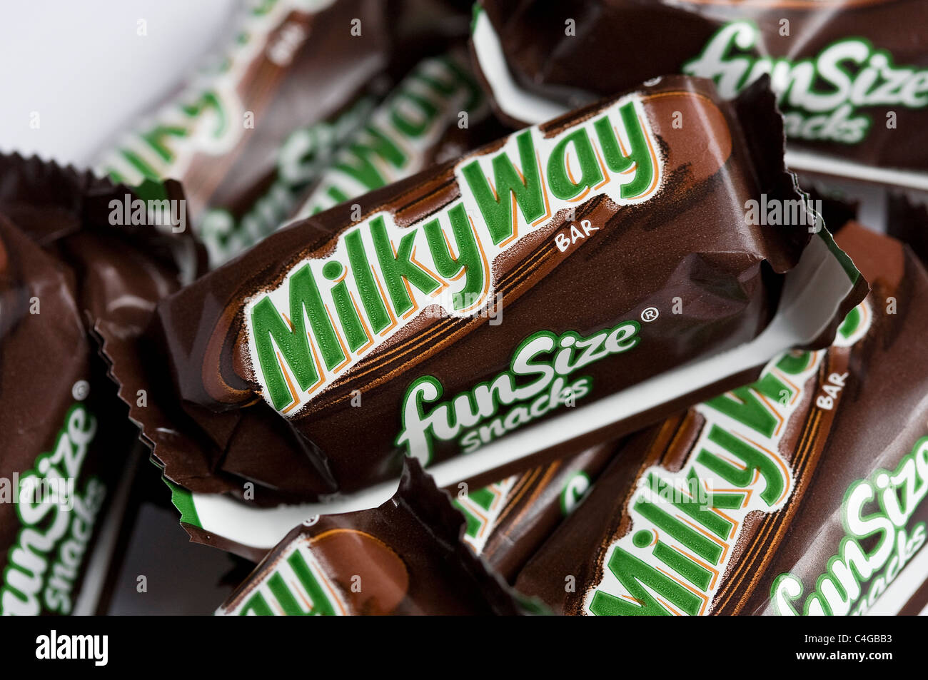 Milky Way Schokolade Schokoriegel. Stockfoto