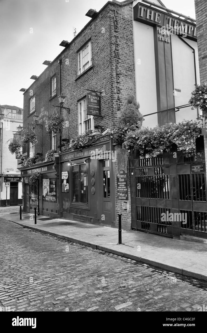 Temple Bar Pub, eines der Wahrzeichen von Dublin Stockfoto