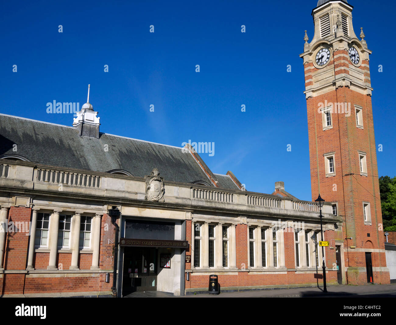 Rathaus König Edward Square Sutton Coldfield West Midlands UK Stockfoto