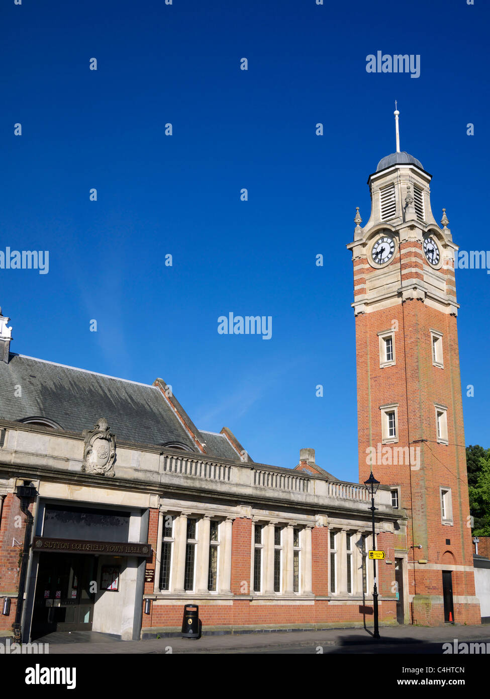 Rathaus König Edward Square Sutton Coldfield West Midlands UK Stockfoto