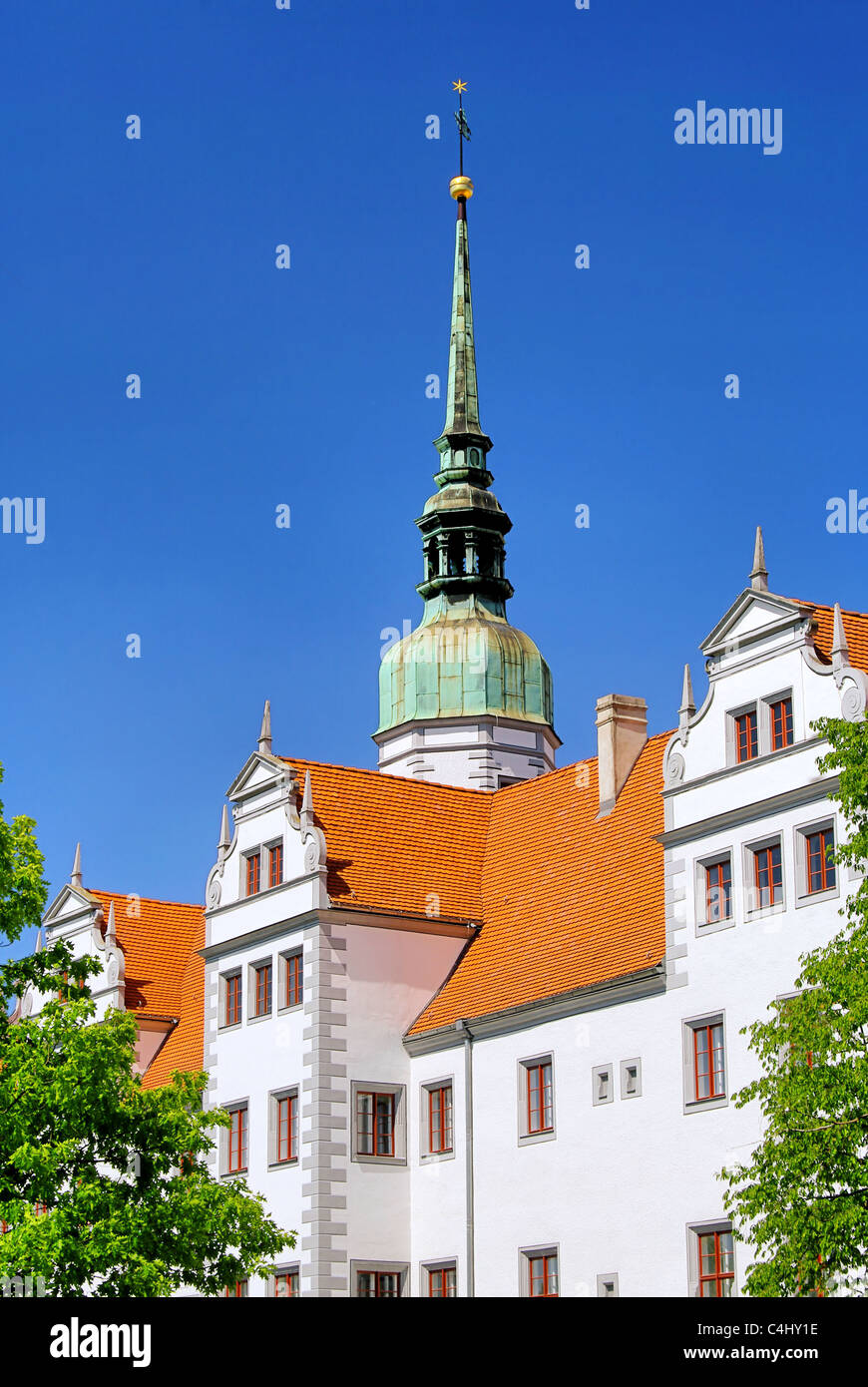 Doberlug Schloss - Doberlug Palast 02 Stockfoto