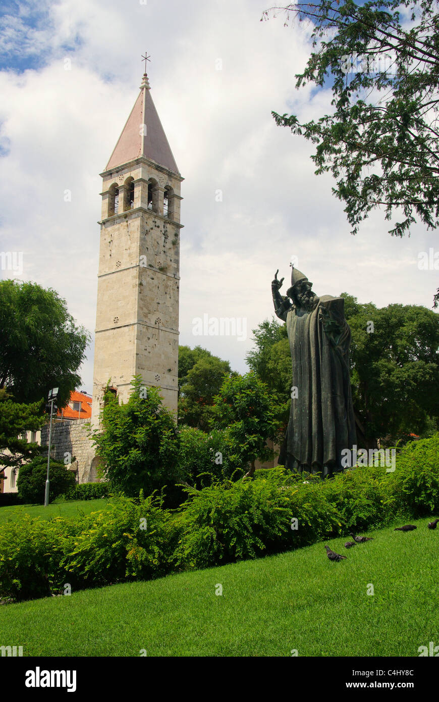 Grgur Ninski Statue 03 Stockfoto