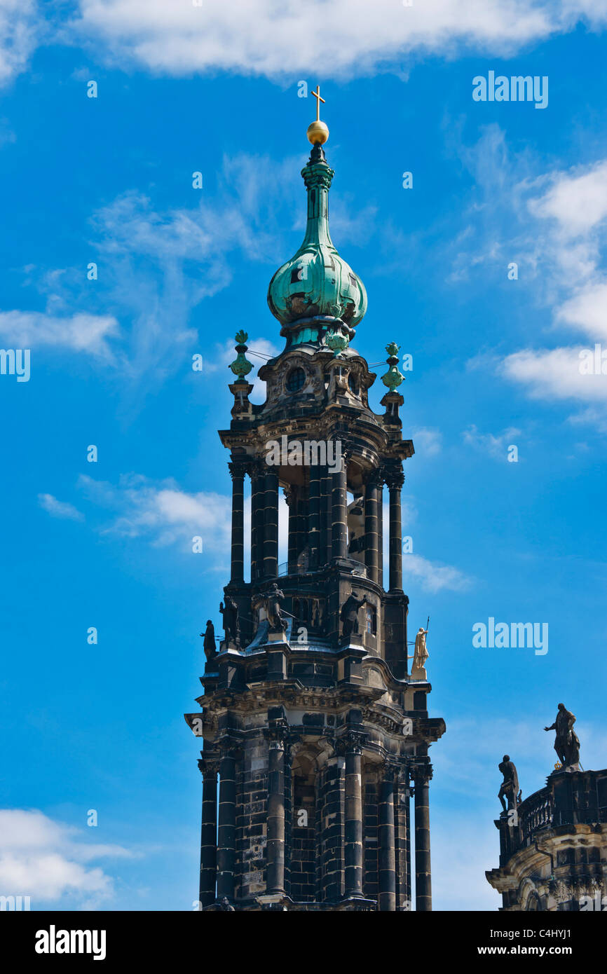 Hofkirche-Dresden | Katholische Hofkirche-Dresden Stockfoto