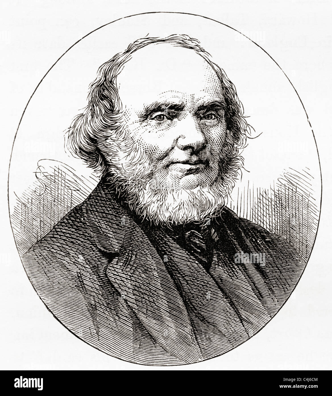 John Russell, 1. Earl Russell, 1792 – 1878, bekannt als Lord John Russell vor 1861. Englische Whig und liberaler Politiker. Stockfoto