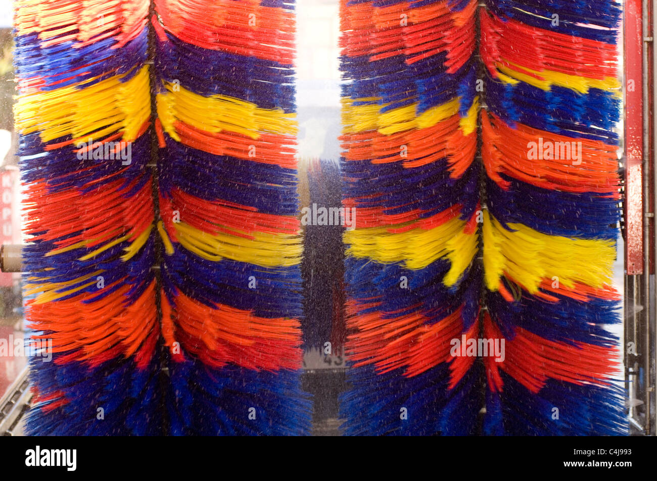 Waschanlage Carwash Automat Bürste Bürsten rotary rotierenden