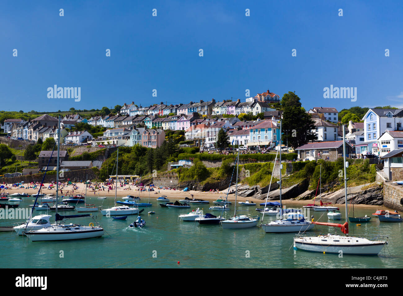 New Quay, Cardigan Bay, Cardigan, Wales, UK. Stockfoto