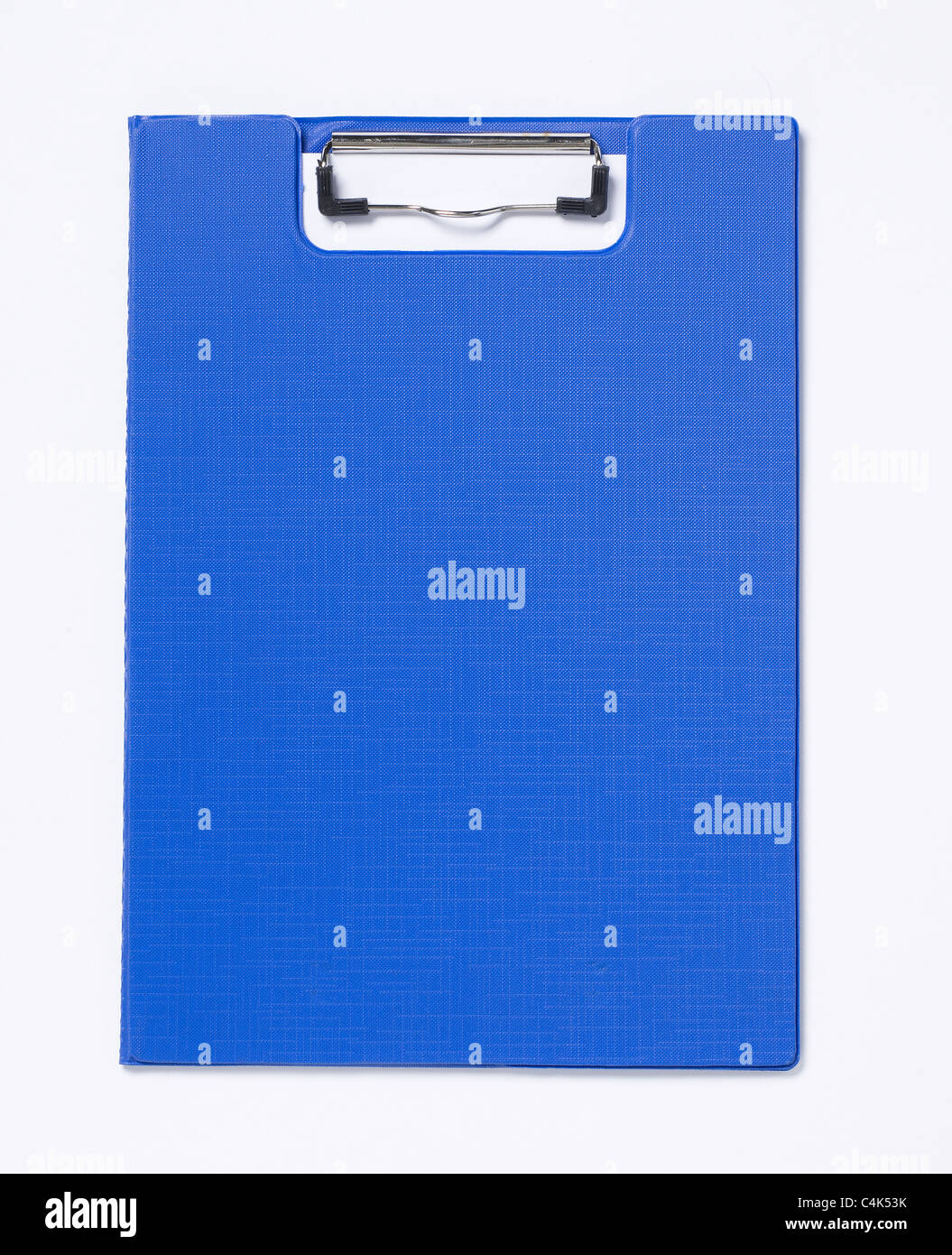 Blaue Zwischenablage Stockfoto