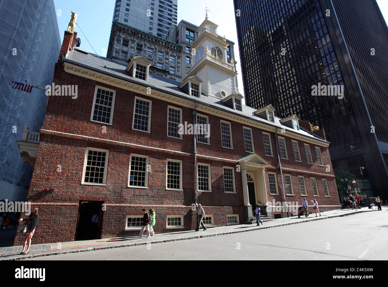 Geben Sie das alte Haus, Boston, Massachusetts Stockfoto