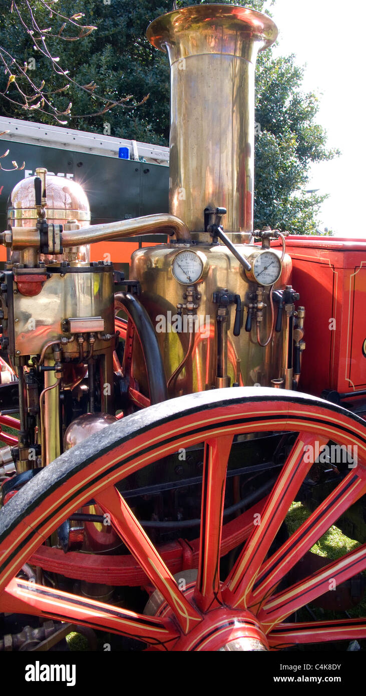 Shand Mason & Co Feuerwehrauto 1898 Stockfoto