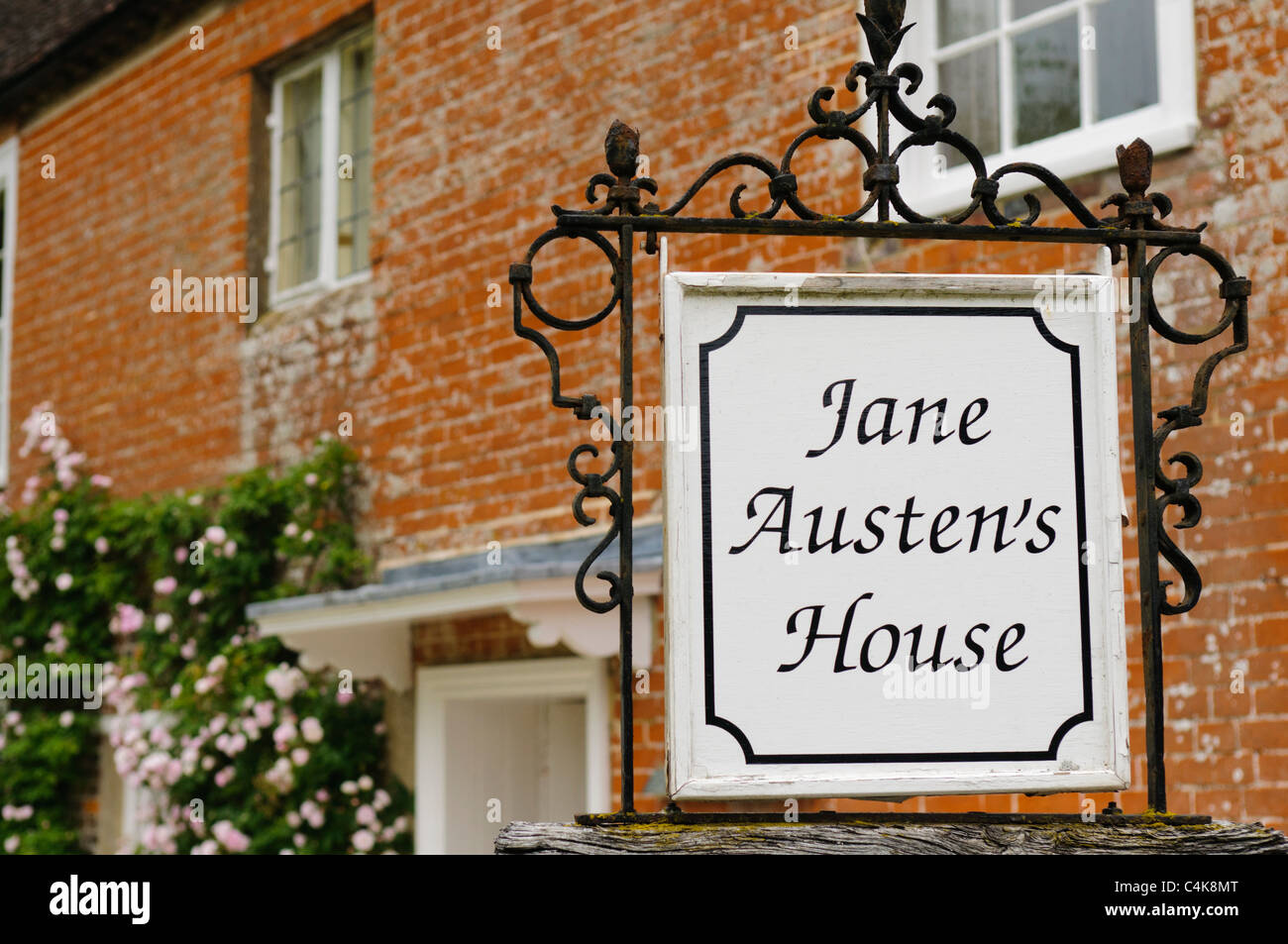 Austens Haus, Chawton, Alton, Hampshire, England Stockfoto